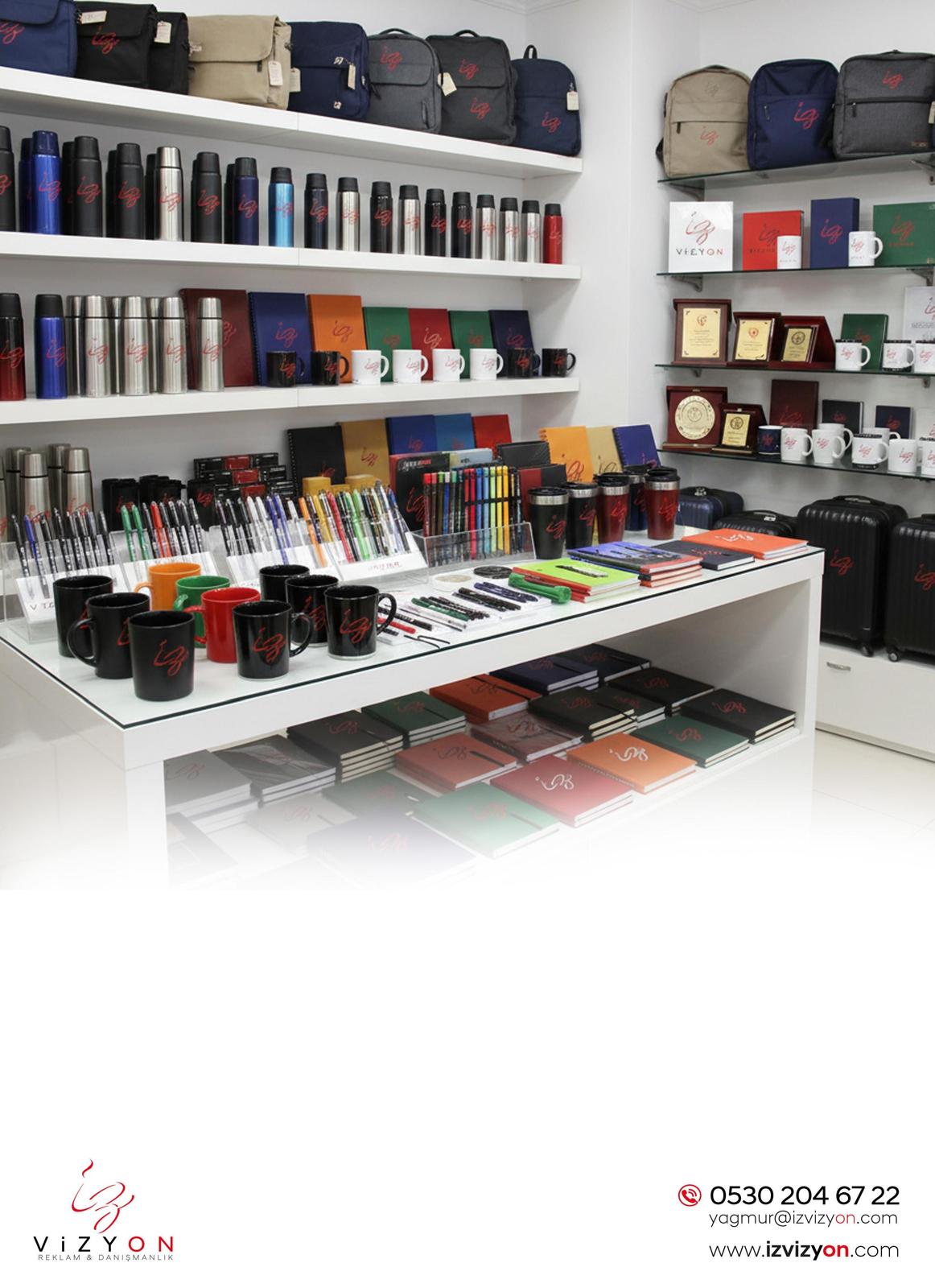 Brand identity design workspace